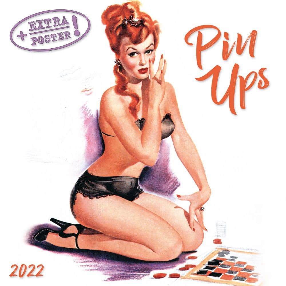Pin Ups of the 50s 2022 Small Wall Calendar