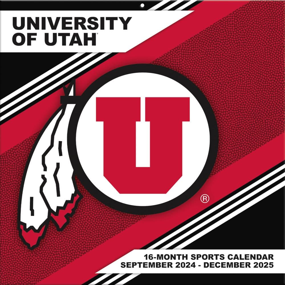 COL Utah Utes 2025 Wall Calendar Main Image