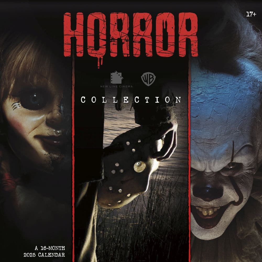 Horror Collection 2025 Mini Wall Calendar Main Image