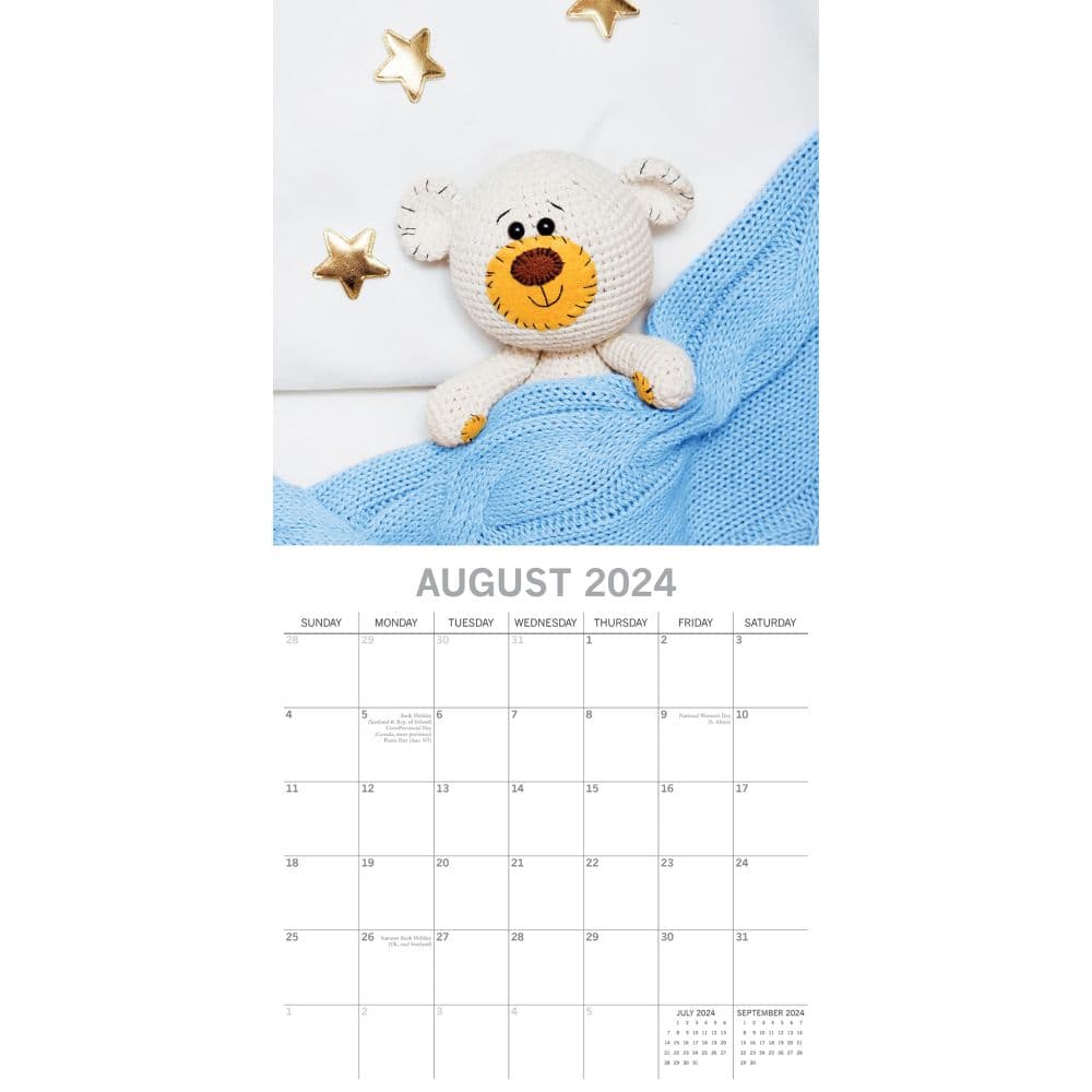 Teddy Bears 2024 Wall Calendar Third Alternate Image width=&quot;1000&quot; height=&quot;1000&quot;