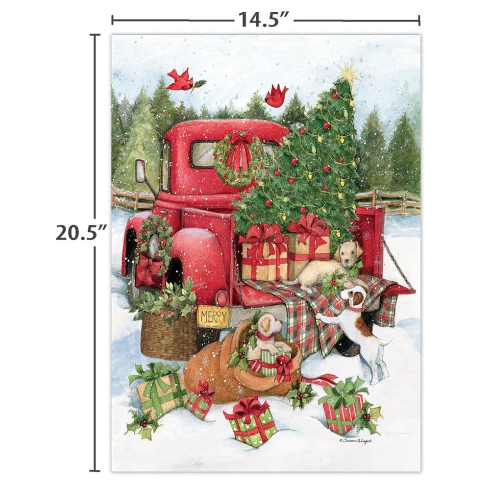 Santa's Truck 300 Piece Puzzle by Susan Winget Alternate Image 4