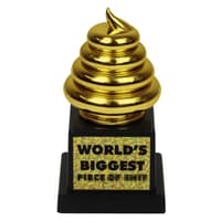 image World's Biggest Piece of Crap Novelty Trophy Main Product Image
