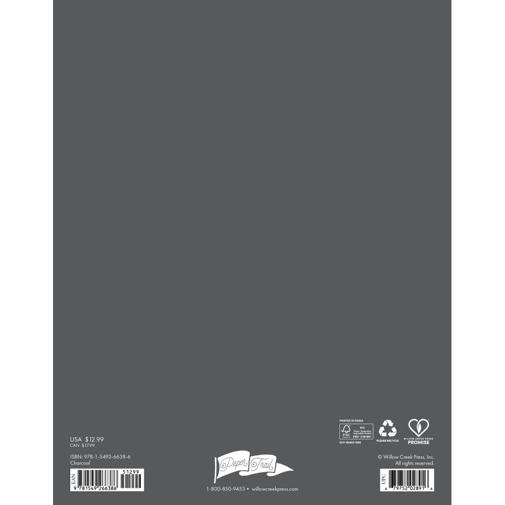 Charcoal Booklet 2027 Monthly Planner First Alternate Image