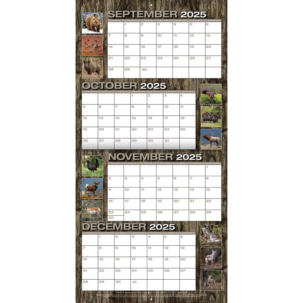 Realtree Hidden Hunter 2026 Wall Calendar_ALT1