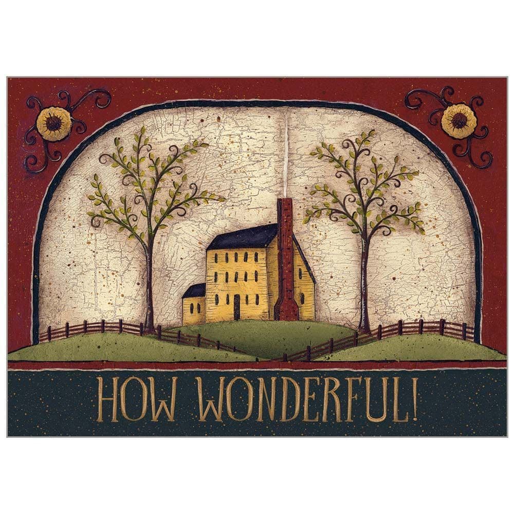 Folk Art By David 2022 Wall Calendar - Calendars.com