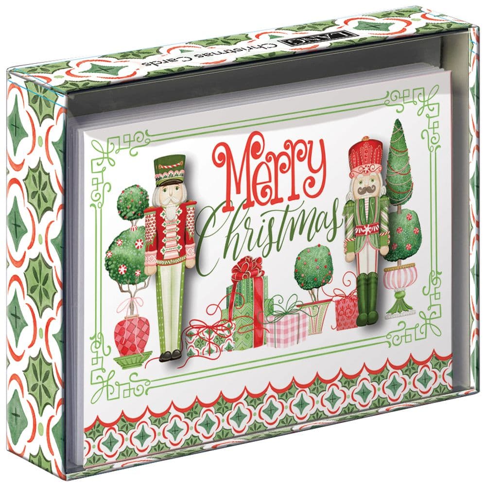 Merry Nutcrackers Luxe Christmas Cards by Nicole Tamarin Fifth  Alternate Image