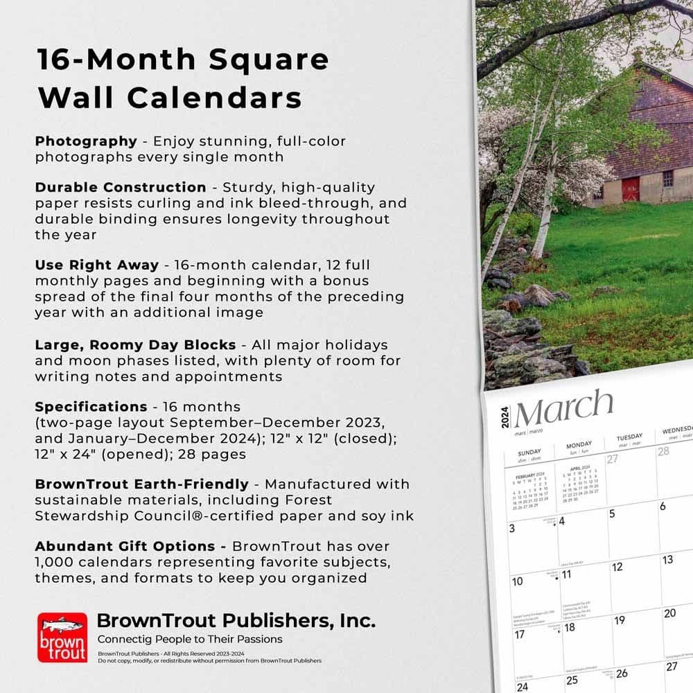 Barns 2024 Wall Calendar Fourth Alternate Image width=&quot;1000&quot; height=&quot;1000&quot;