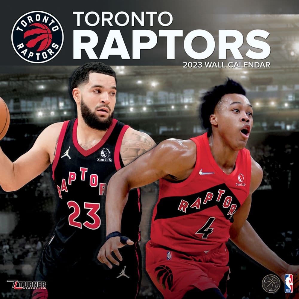 Turner Sports NBA Toronto Raptors 2023 Mini Wall Calendar