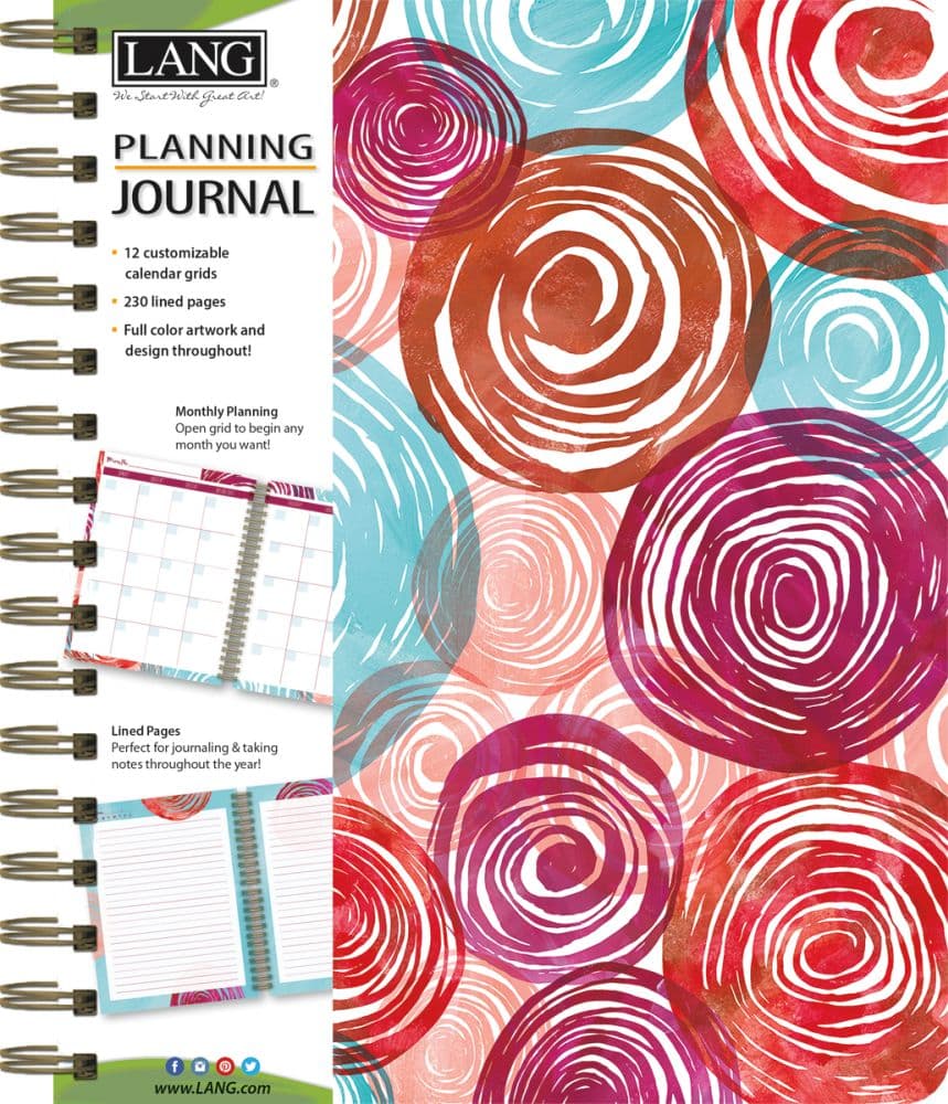 Swirl 'N Twirl Planning Journal by Eliza Todd Main Image