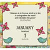 image Live Love Dream 2026 Mini Desk Calendar_ALT2