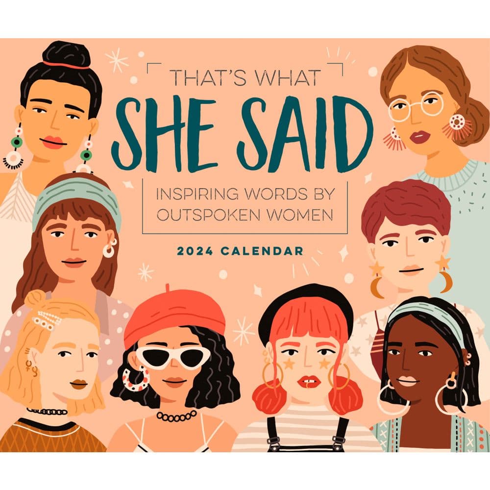 Thats What She Said 2024 Desk Calendar