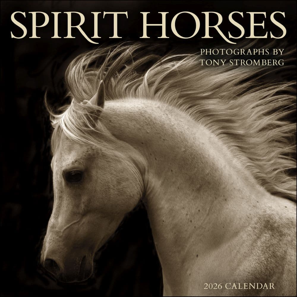 Horses Spirit 2026 Wall Calendar Main Image