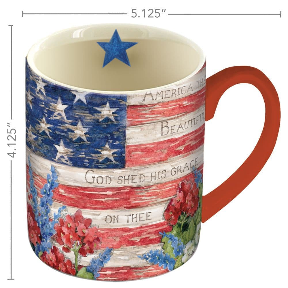 Old Glory Coffee Mug Fourth Alternate Image