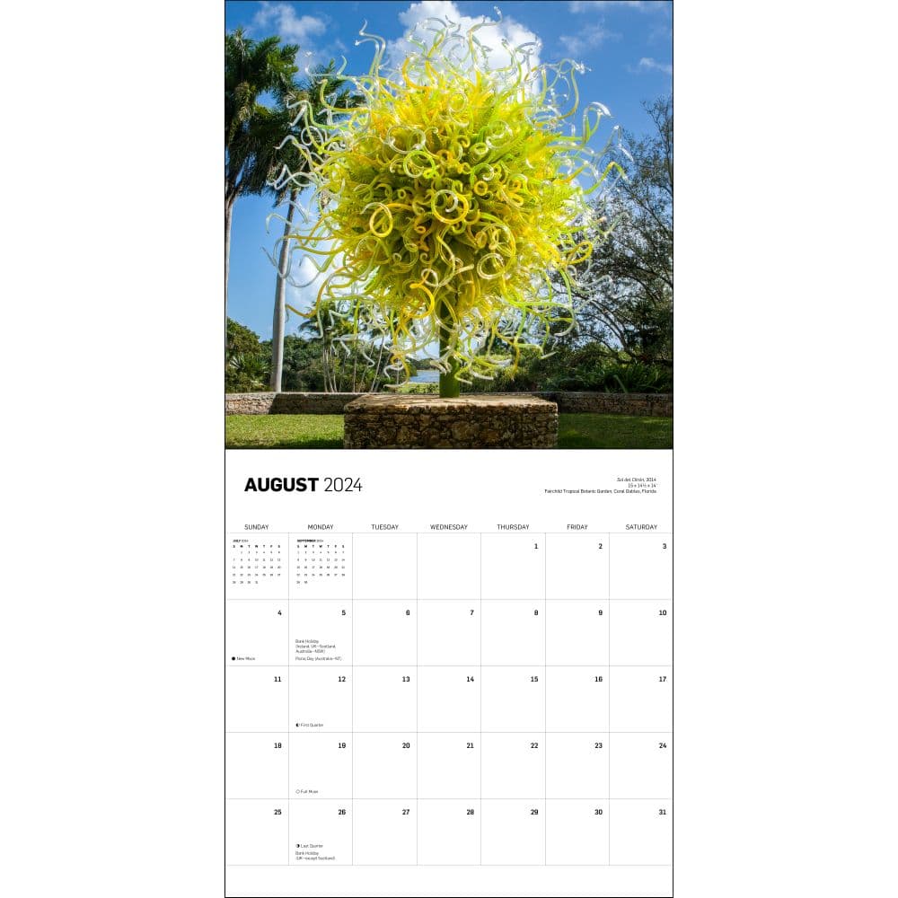 Chihuly 2024 Wall Calendar