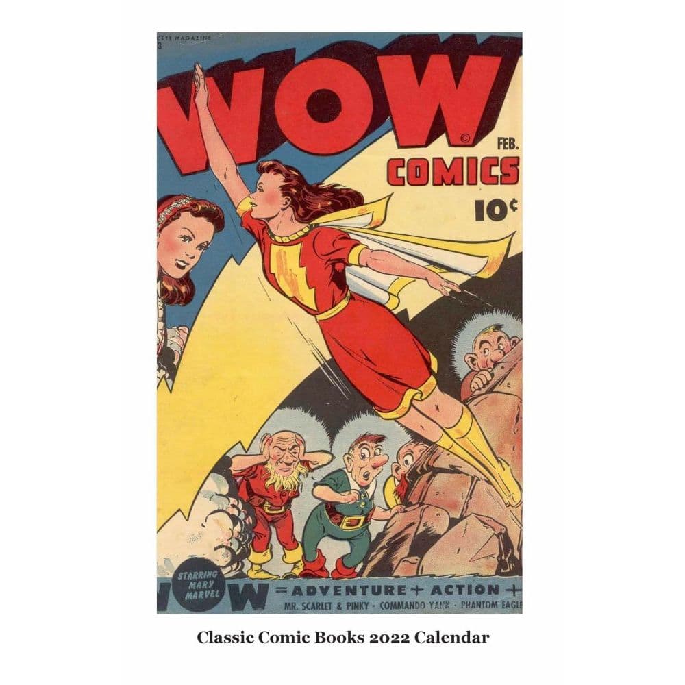 Comic Book Covers 2022 Poster Wall Calendar - Calendars.com