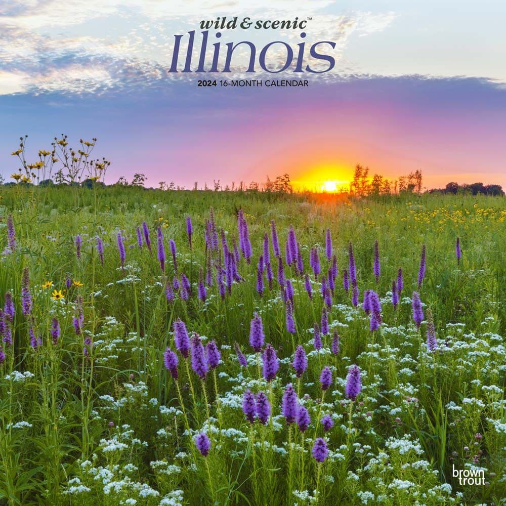 Illinois Wild and Scenic 2024 Wall Calendar Main Product Image width=&quot;1000&quot; height=&quot;1000&quot;