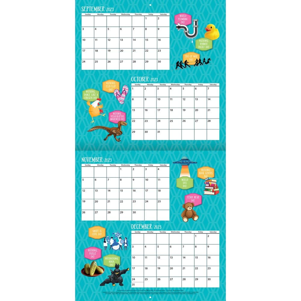 Everydays A Holiday 2024 Wall Calendar Third Alternate 
Image width=&quot;1000&quot; height=&quot;1000&quot;