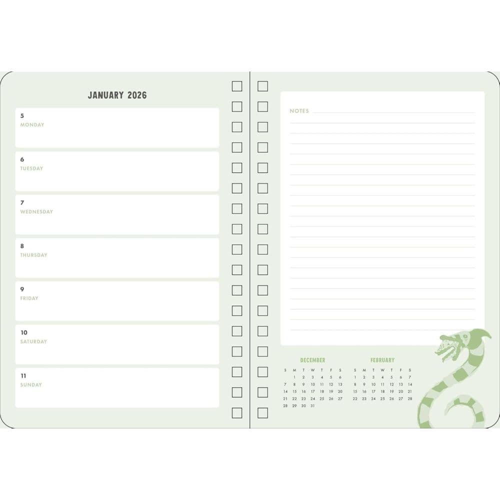 Beetlejuice Beetlejuice 2026 Planner Eighth Alternate Image