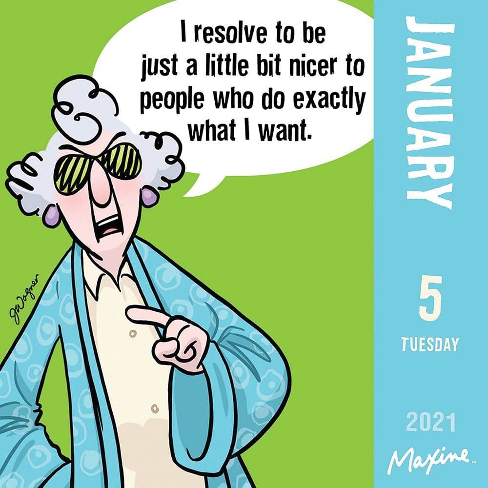 Maxine Desk Calendar