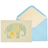 image Big &amp; Little Elephant New Baby Card