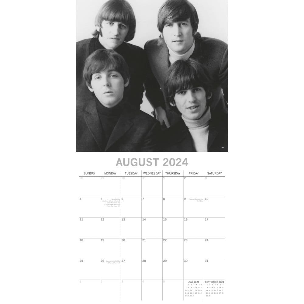 Beatles 2024 Wall Calendar Third Alternate Image width=&quot;1000&quot; height=&quot;1000&quot;