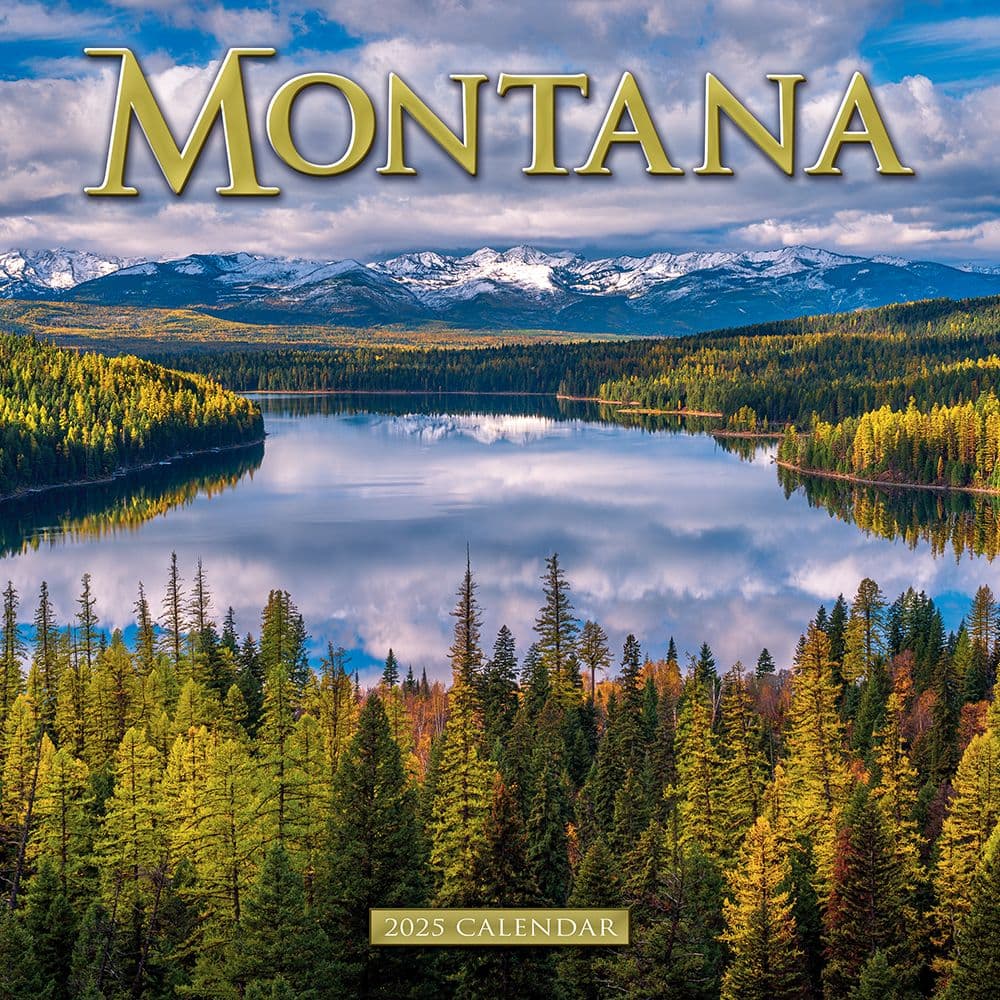 image Montana Scenic 2025 Wall Calendar_Main Image