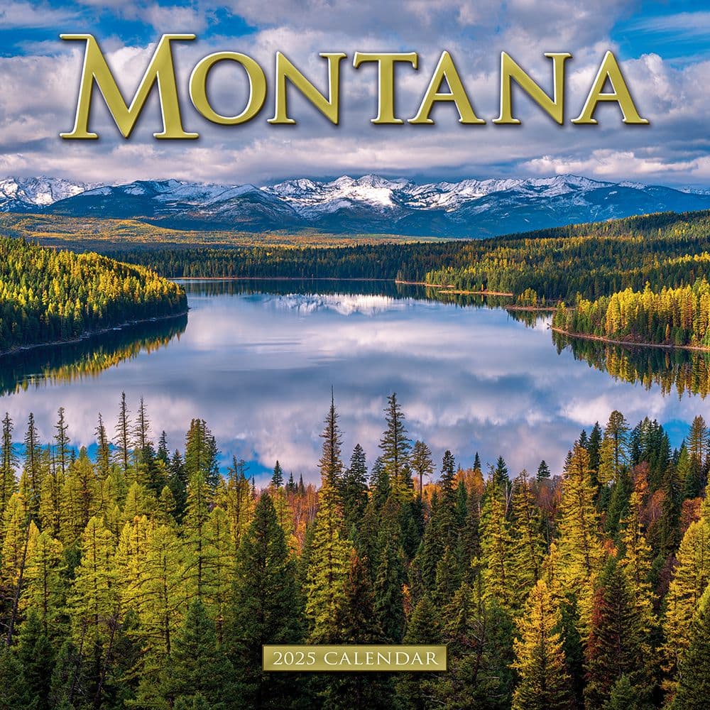 Montana State Calendar 2025-25