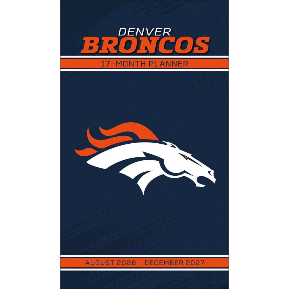 image NFL Denver Broncos 17 Month 2027 Pocket Planner