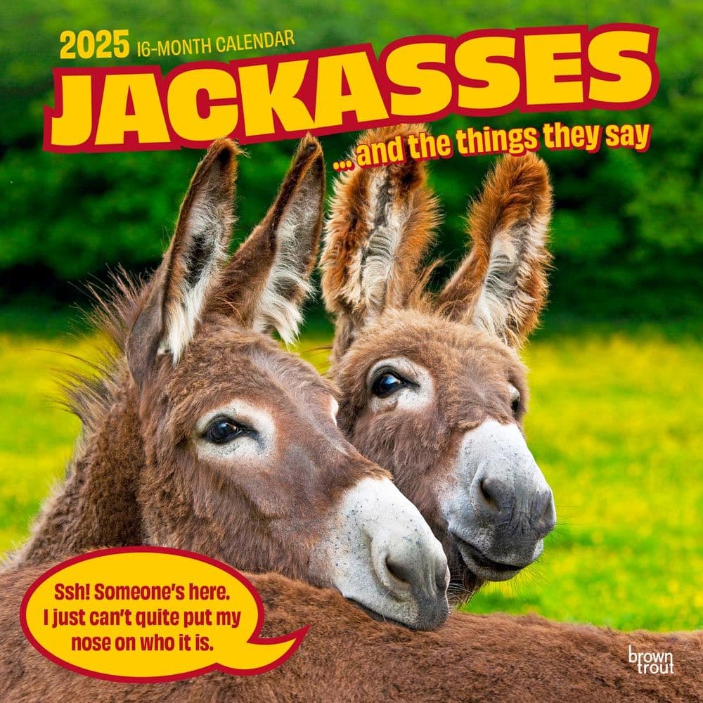 image Jackasses 2025 Wall Calendar Main Image