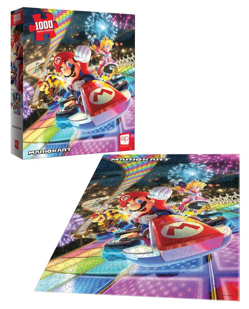 Mario Kart Rainbow Road 1000 Piece Puzzle Fifth Alternate Image