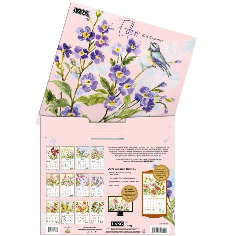 Eden 2026 Wall Calendar by Susan Winget_ALT3