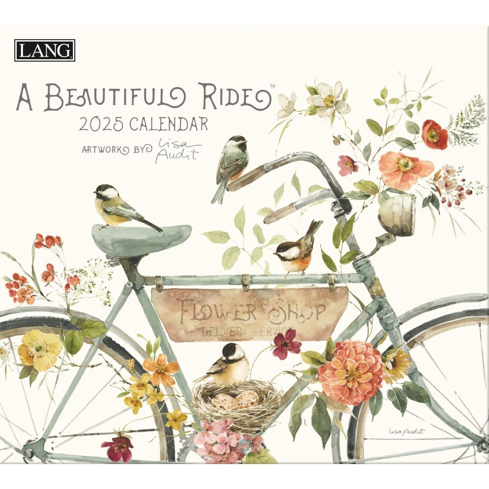 A Beautiful Ride by Lisa Audit 2025 Wall Calendar