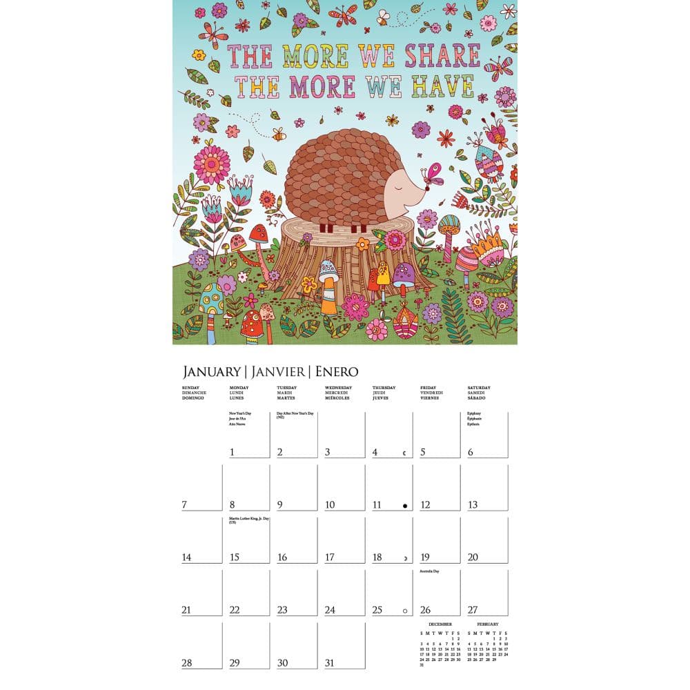 Life is Sweet 2024 Wall Calendar