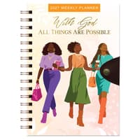 image With God All Things 2027 Weekly Planner Main Product Image