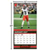 image NFL Cleveland Browns Fourth Wall Calendar First Alternate Image