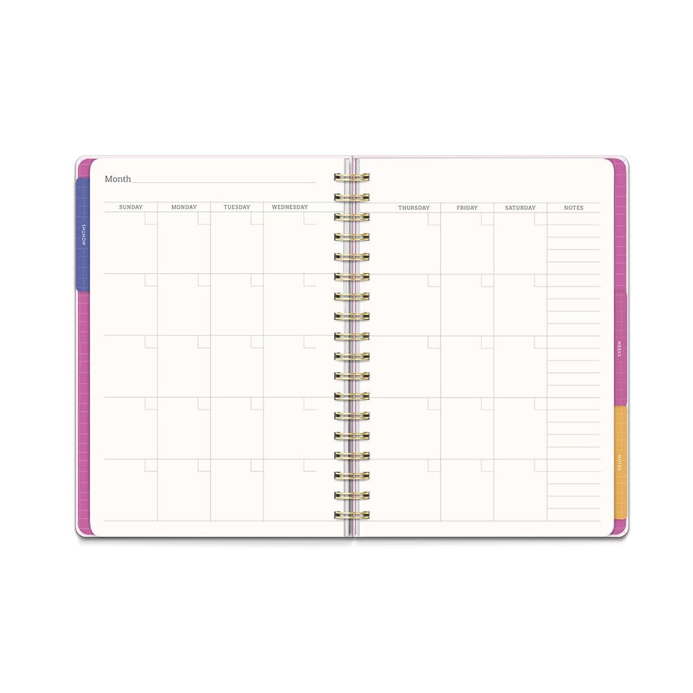 Faire Flowers Undated Planner Fourth Alternate Image