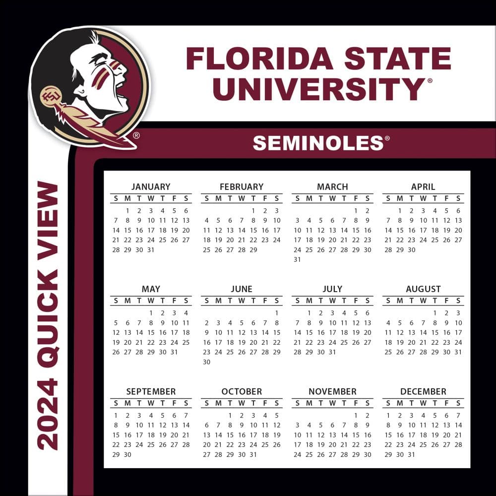 Florida State Seminoles 2024 Desk Calendar Fourth Alternate Image width=&quot;1000&quot; height=&quot;1000&quot;