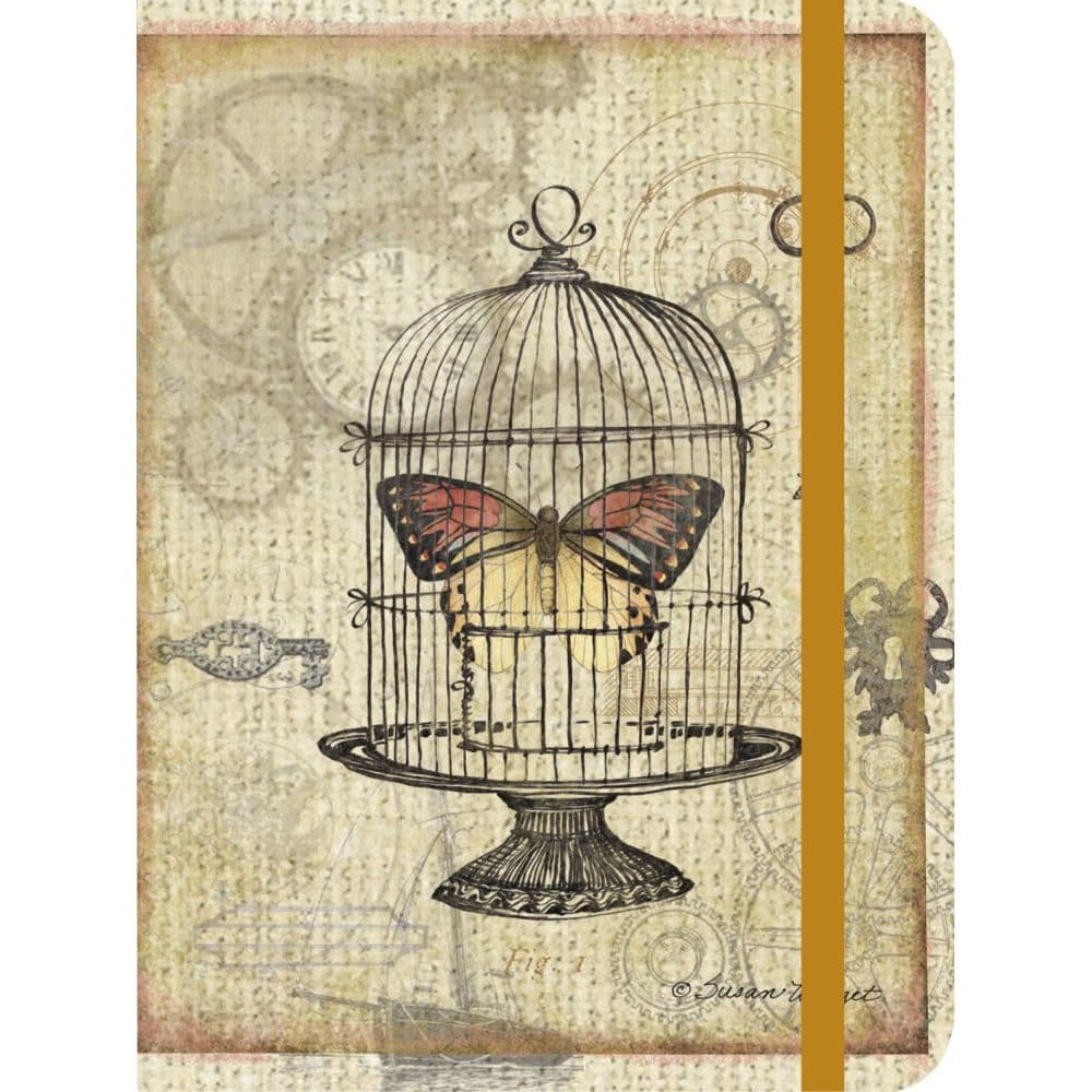 Moth Cage Pocket Journal by Susan Winget