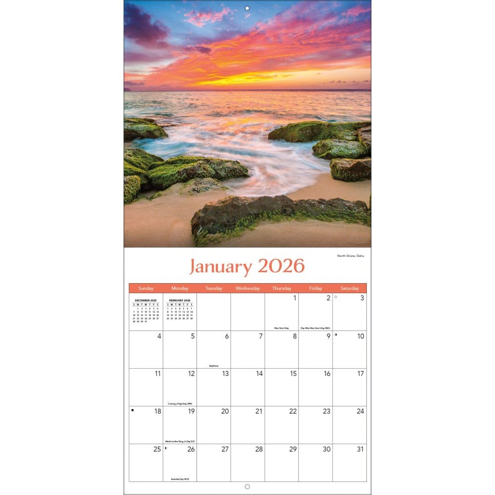 Hawaii 2026 Wall Calendar_ALT3