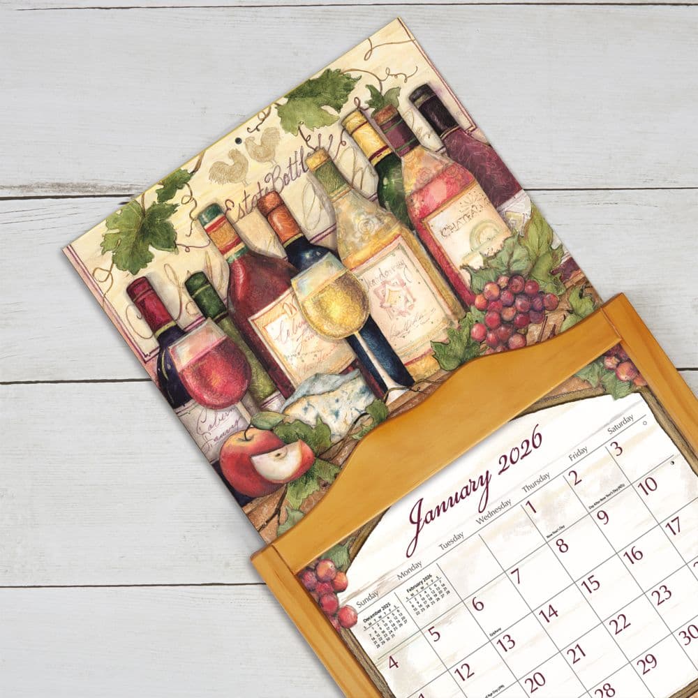 Wine Country 2026 Wall Calendar by Susan Winget_ALT4