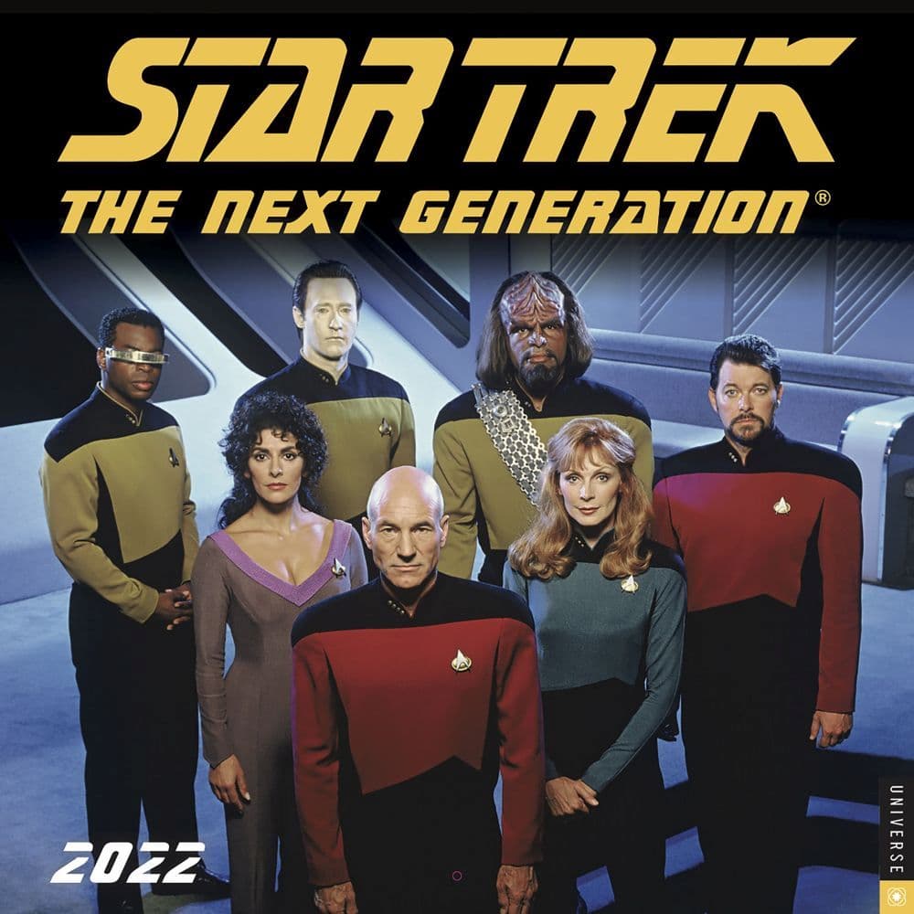 Star Trek The Next Generation 2022 Wall Calendar