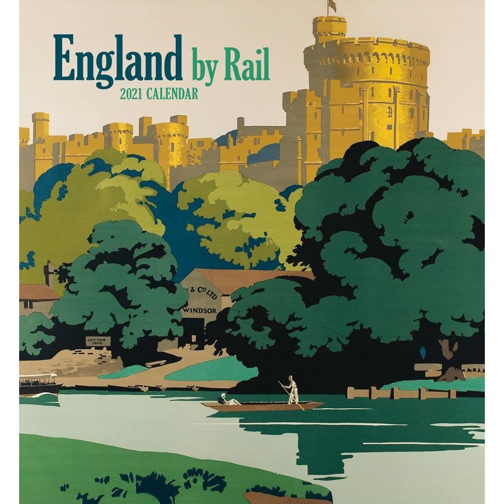 England by Rail Wall Calendar
