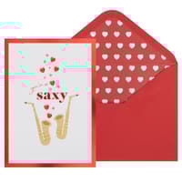 image So Saxy Saxophone Valentine&#39;s Day Card Main Product Image width=&quot;1000&quot; height=&quot;1000&quot;
