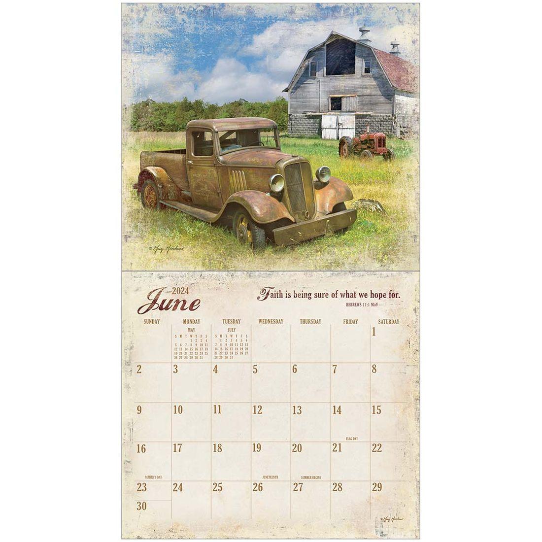 Heartland Blessings 2024 Wall Calendar