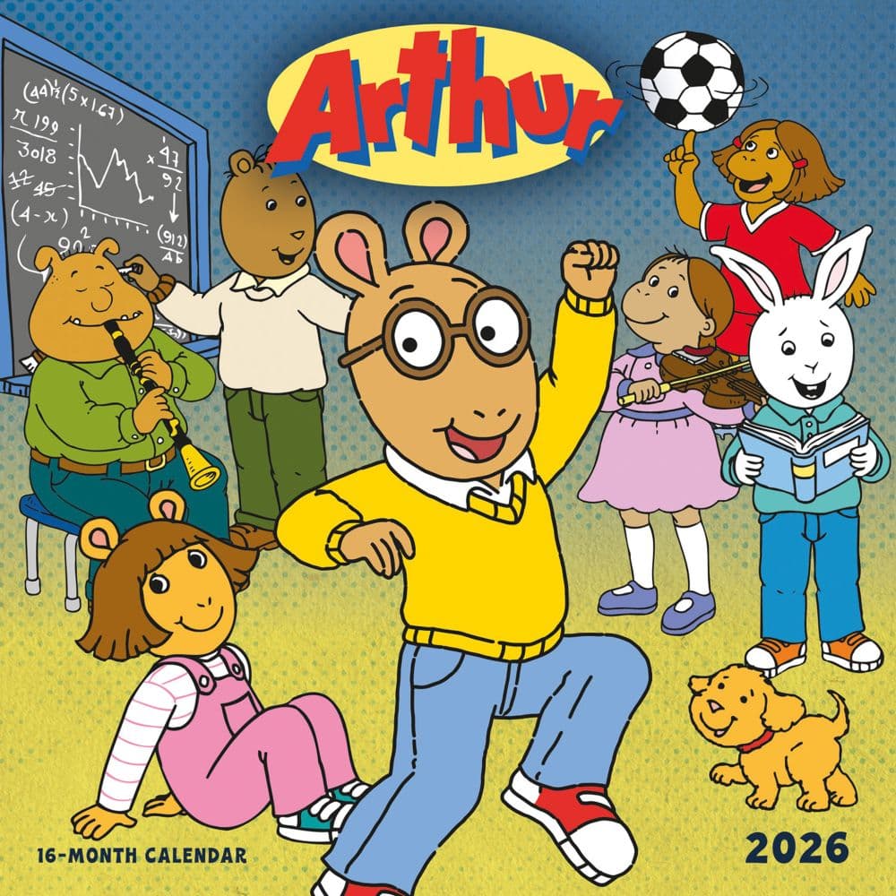 Arthur 2026 Wall Calendar Main Image
