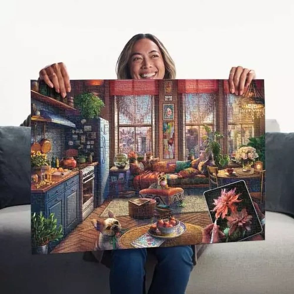 Cozy BoHo Studio 500 Piece Large Format Puzzle Fifth Alternate Image