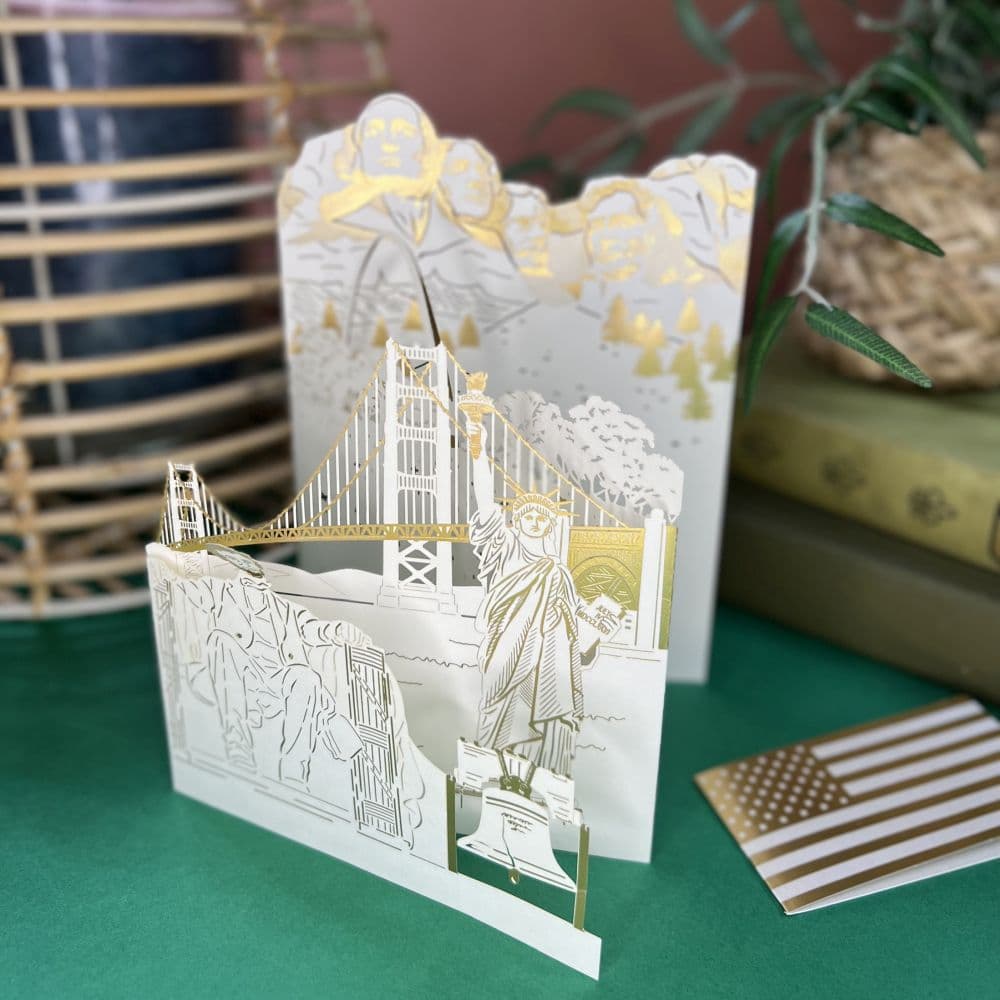 Lasercut American Monuments Card Alt8