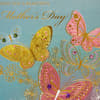 image Ornate Butterflies Mother&#39;s Day Card close up