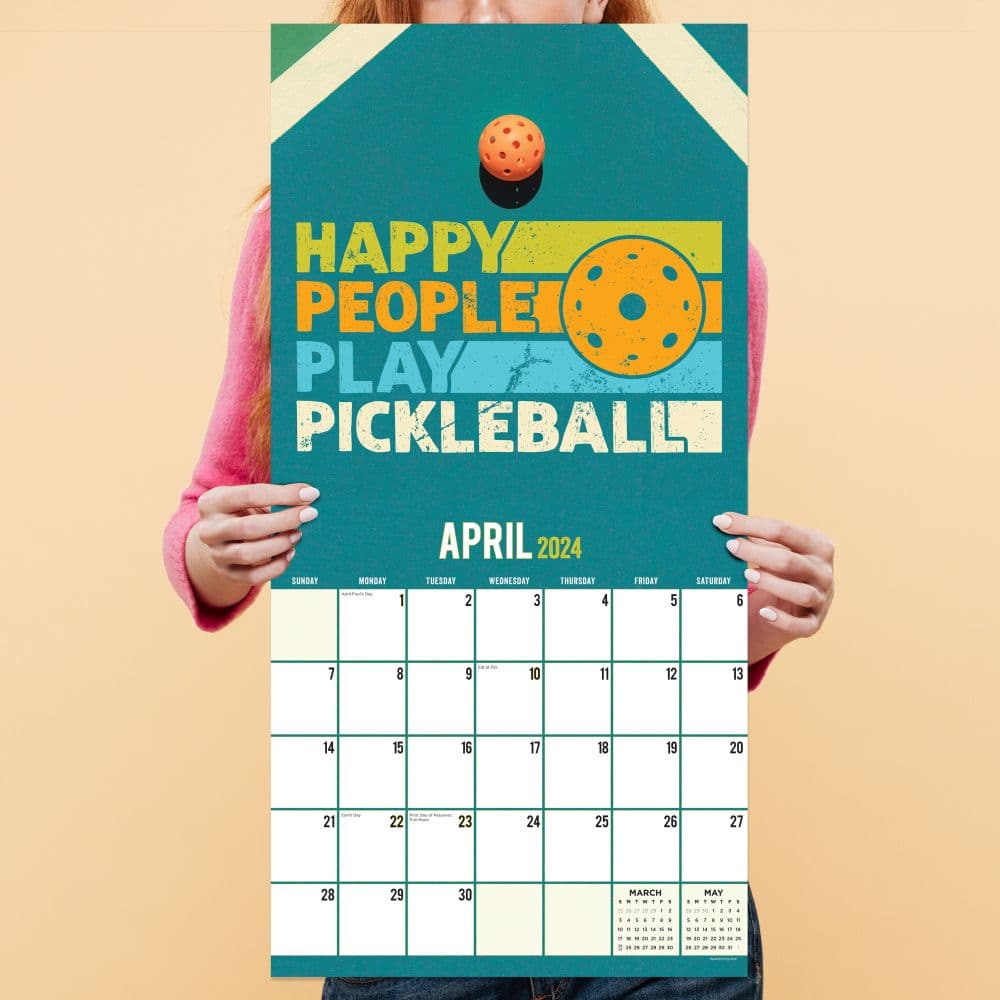 Pickleball Is Life 2024 Wall Calendar