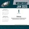 image NFL Philadelphia Eagles 2025 Desk Calendar First Alternate Image